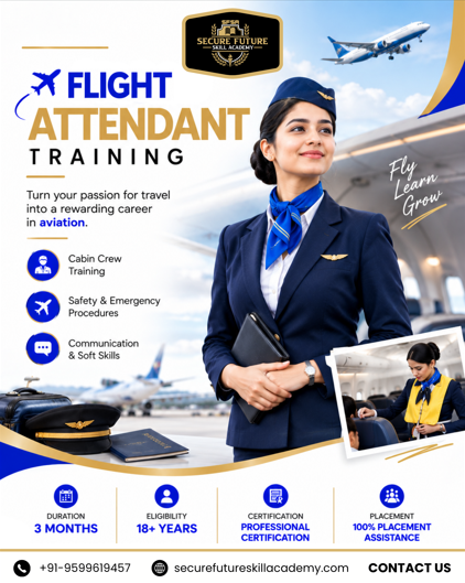 Flight Attendant Training Course for Beginners: Start Your Cabin Crew Career
