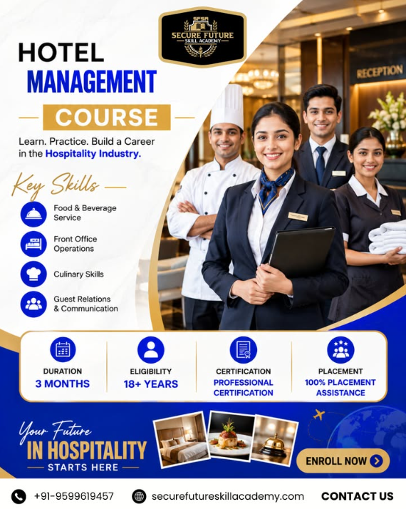 Hotel Management and Hospitality Training Course: Build Your Career in the Hospitality Industry