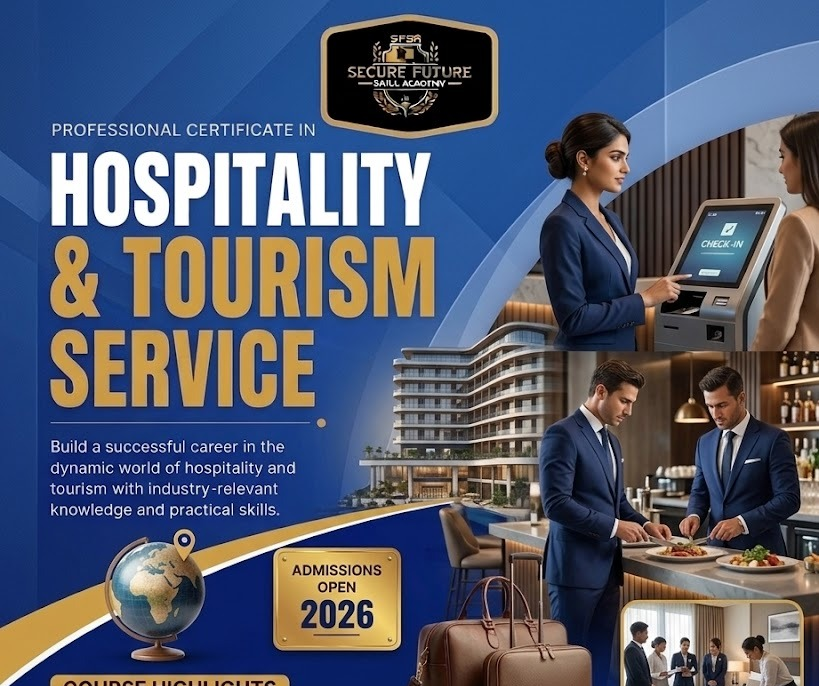 PROFESSIONAL CERTIFICATE IN HOSPITALITY & TOURISM SERVICES